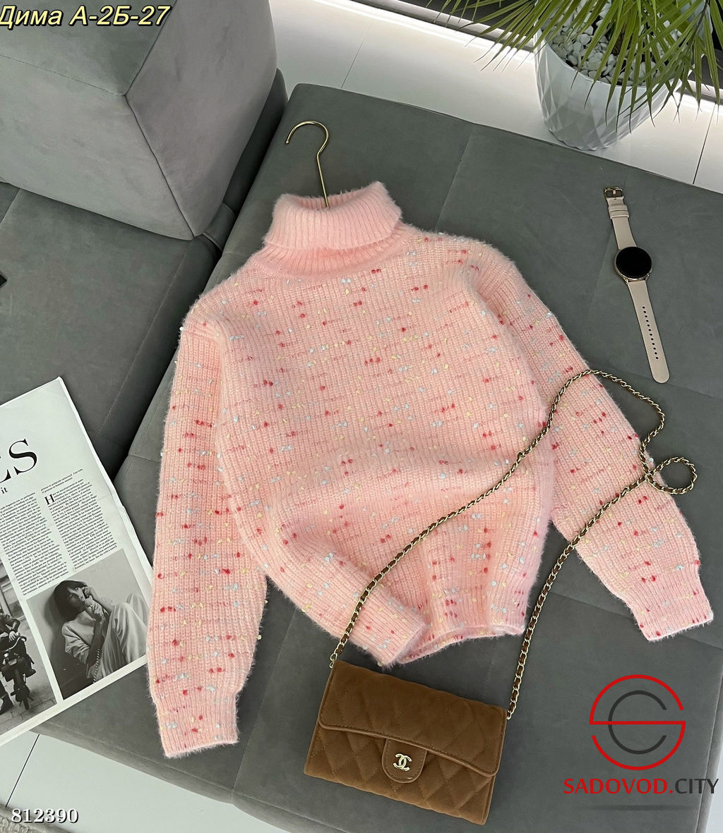 Кофта для девочки с высоким горлом - Bruno фото 2