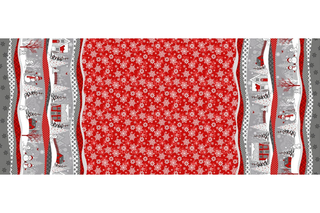 Скатерть Хлопок 100 % арт. Л-138/1 тк (красный) (29114-1) - Наталья-текстиль фото 3