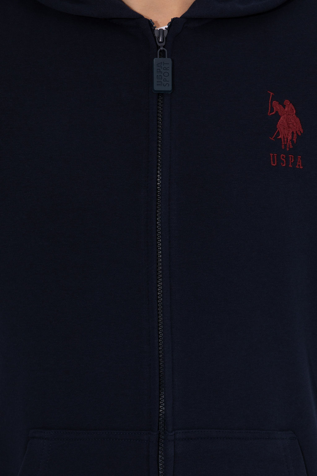 Кардиган U.S. Polo Assn мужской темно-синий хлопок  фото 24