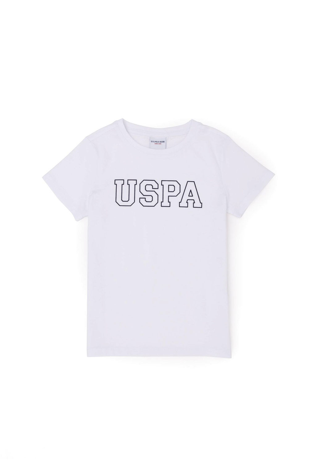 Белая базовая футболка для мальчика - U.s. polo assn фото 2