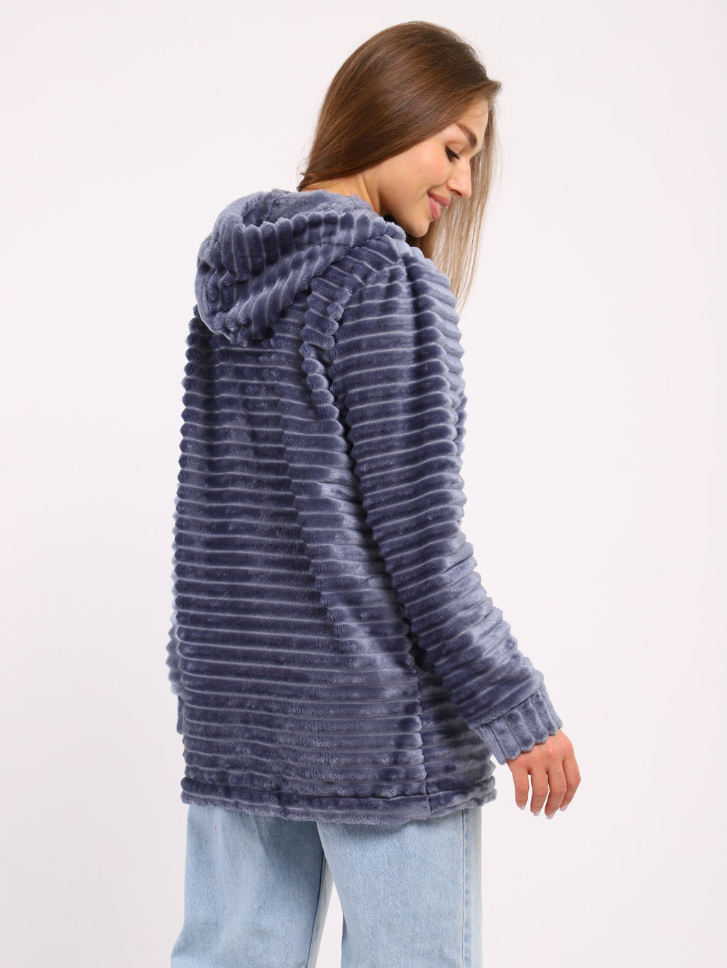 Толстовка женская 6-204 из велсофта - Новое кимоно фото 19