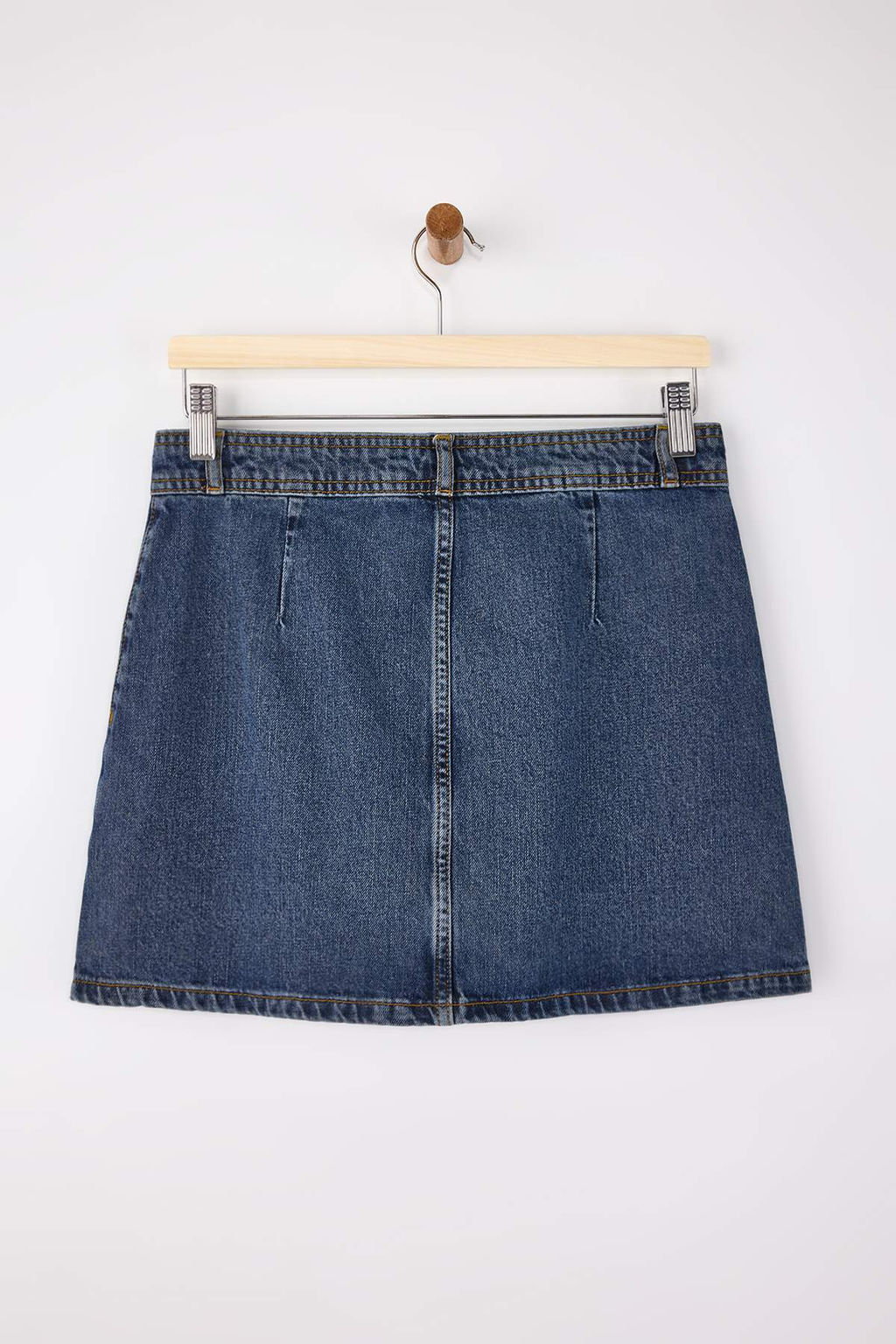 Mavi Dugmeli Mini Denim Etek TWOSS26ET00007