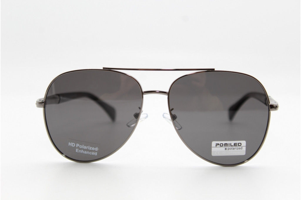 Солнцезащитные очки POMILED (Polarized) 08256 60-16-135 С2-08 с мешочком