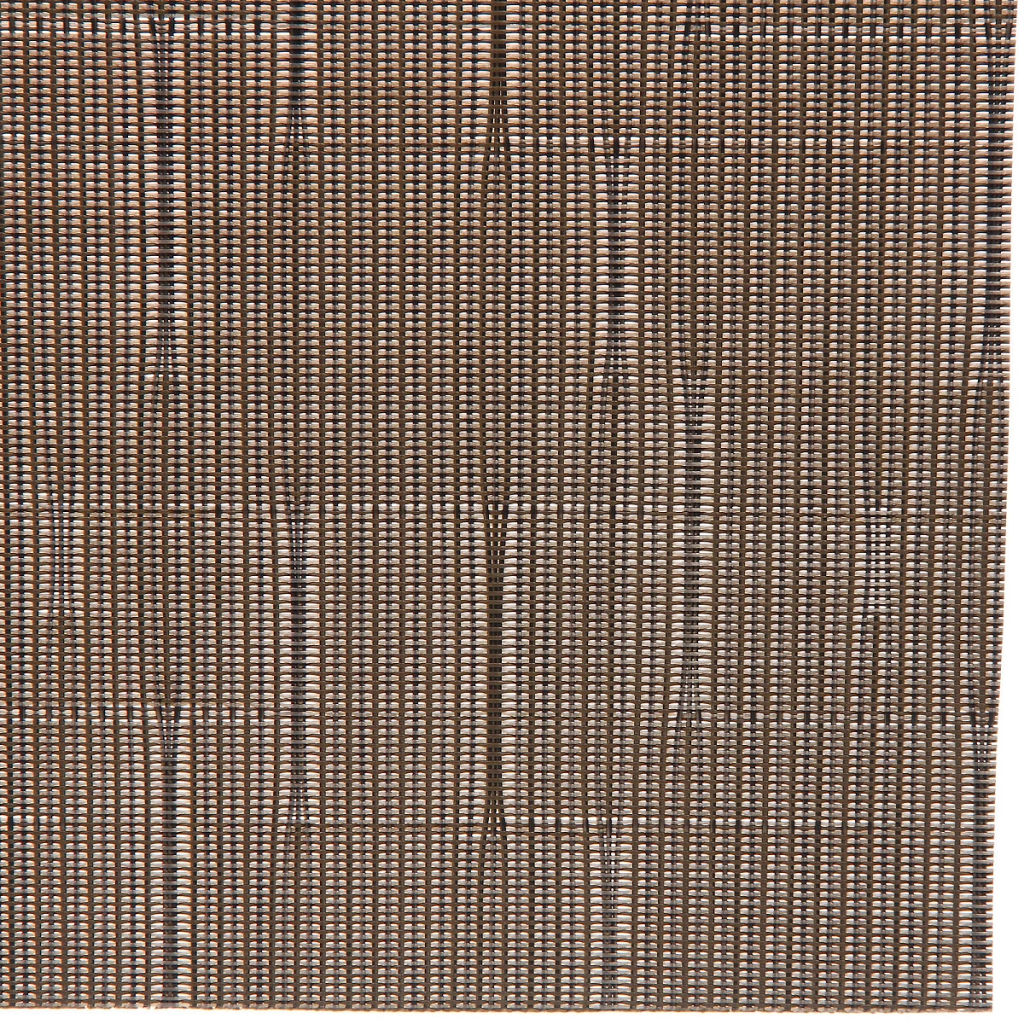 Цена за 3 шт. Салфетка на стол 30*45см "Строчка" плетеная, коричневая