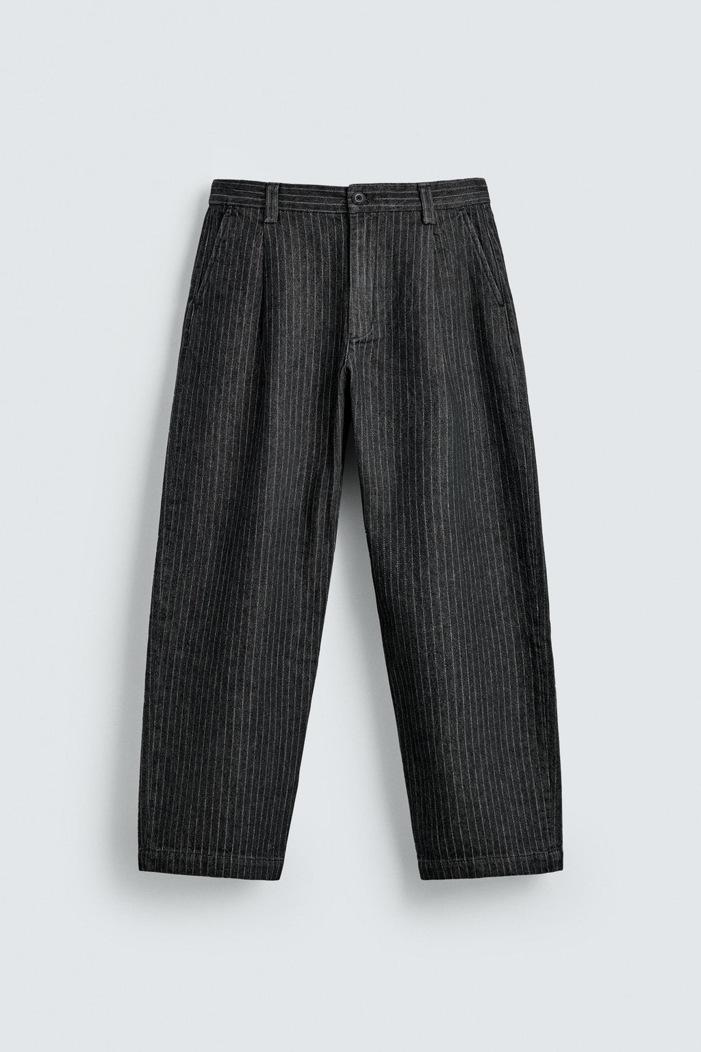 PANTAL?N CHINO RAYA DIPLOM?TICA RELAXED FIT / Gris - Zara фото 8