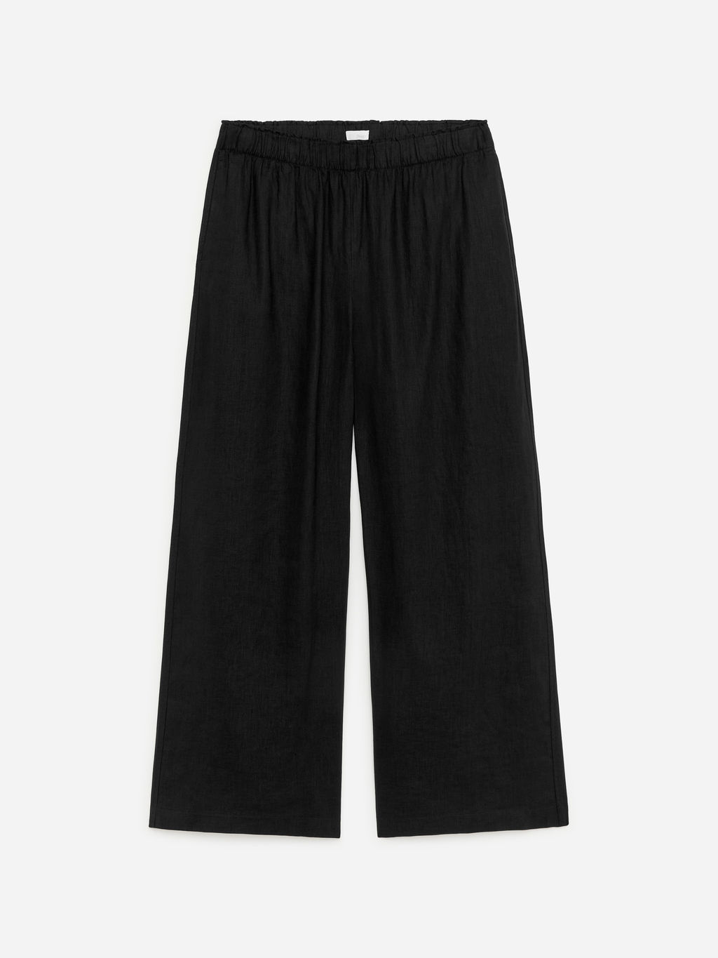 Pantalones de lino anchos - H&m фото 2