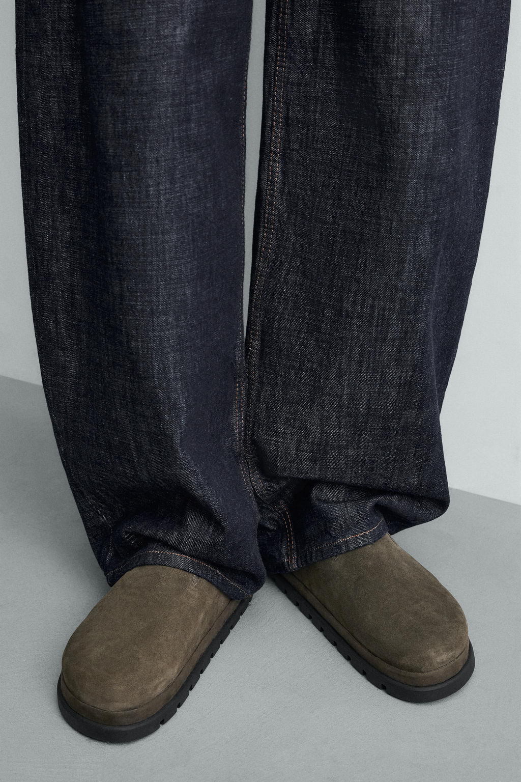 ZUECO PIEL VOLUMEN / Verde - Zara фото 3