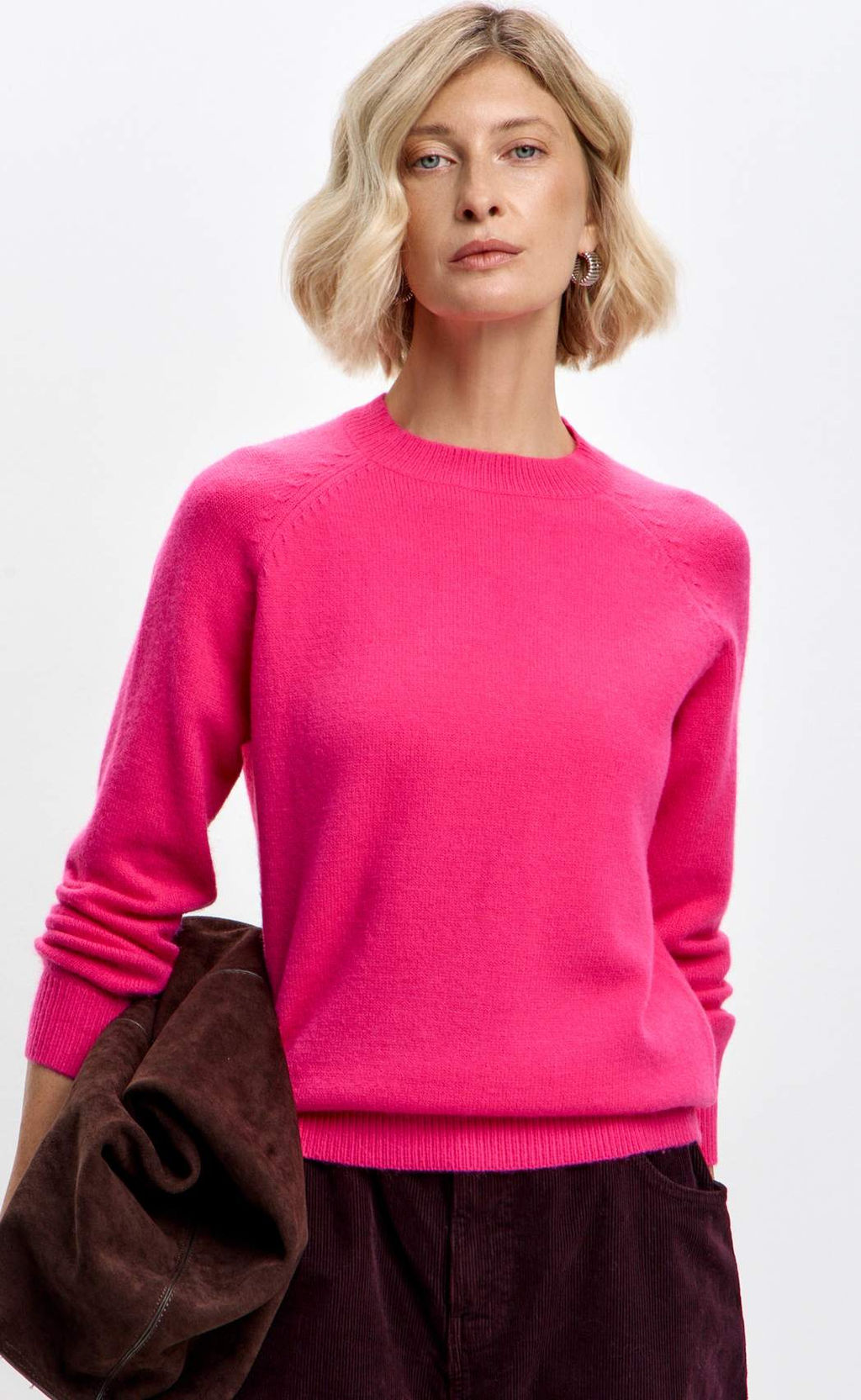 Джемпер FW-001 fuchsia - Fine joyce фото 10