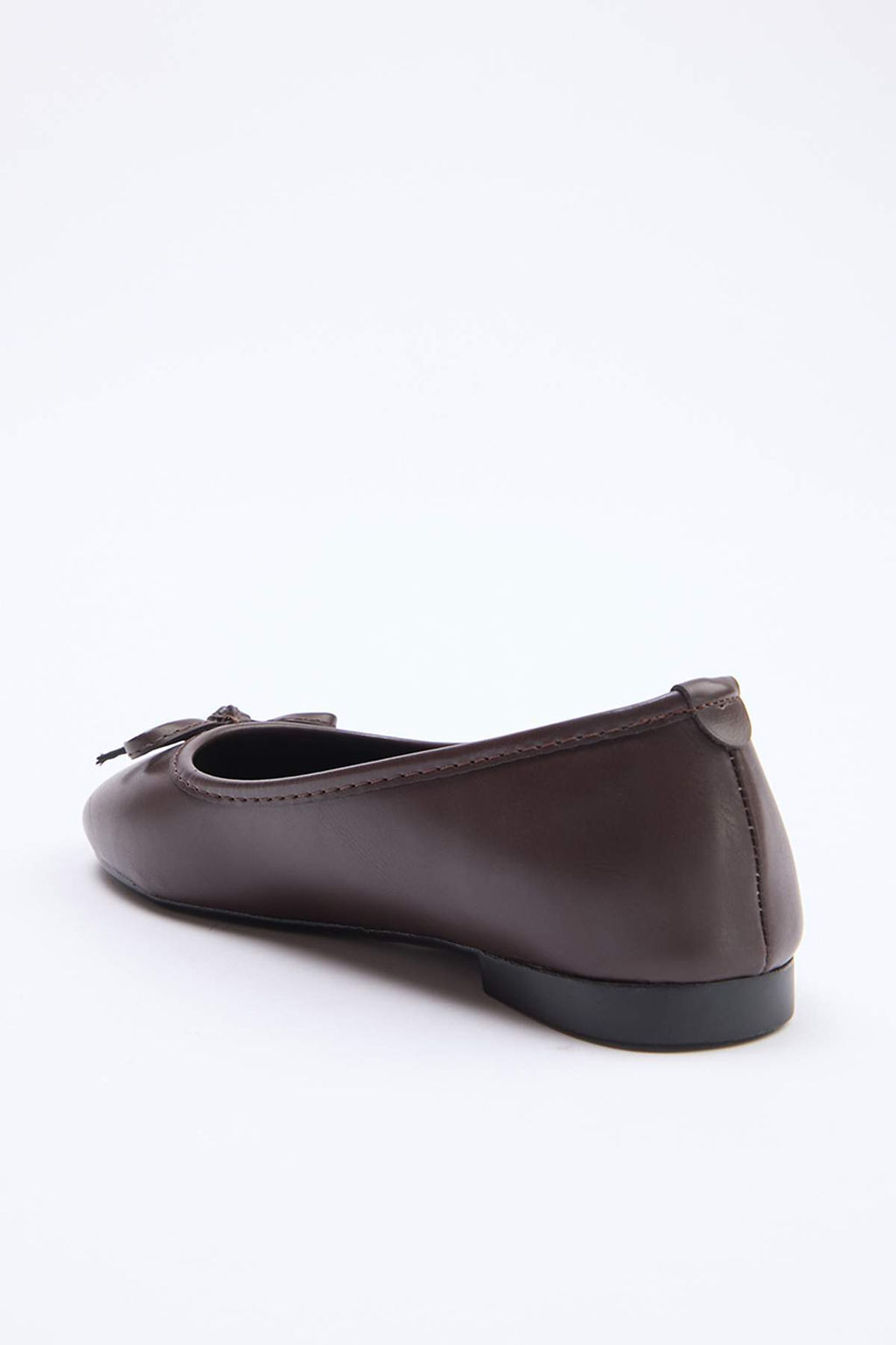 Kahverengi Fiyonk Detayl? Badem Burun Kad?n Babet TAKSS25BE00002