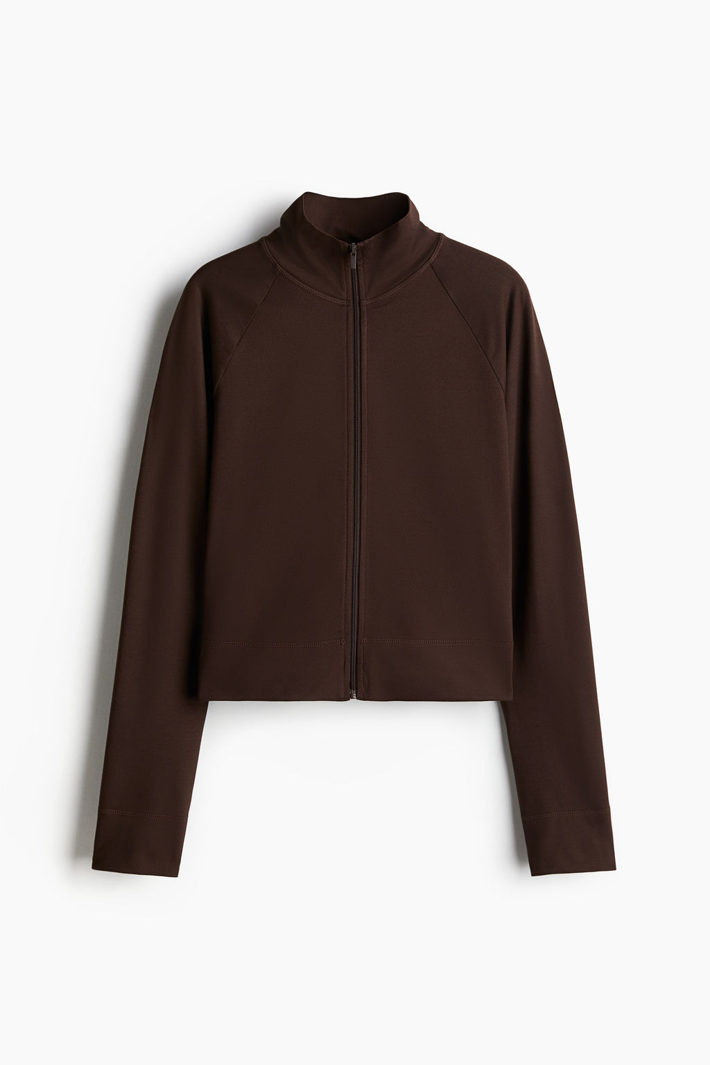 Chaqueta de tacto suave con cremallera - H&m фото 3