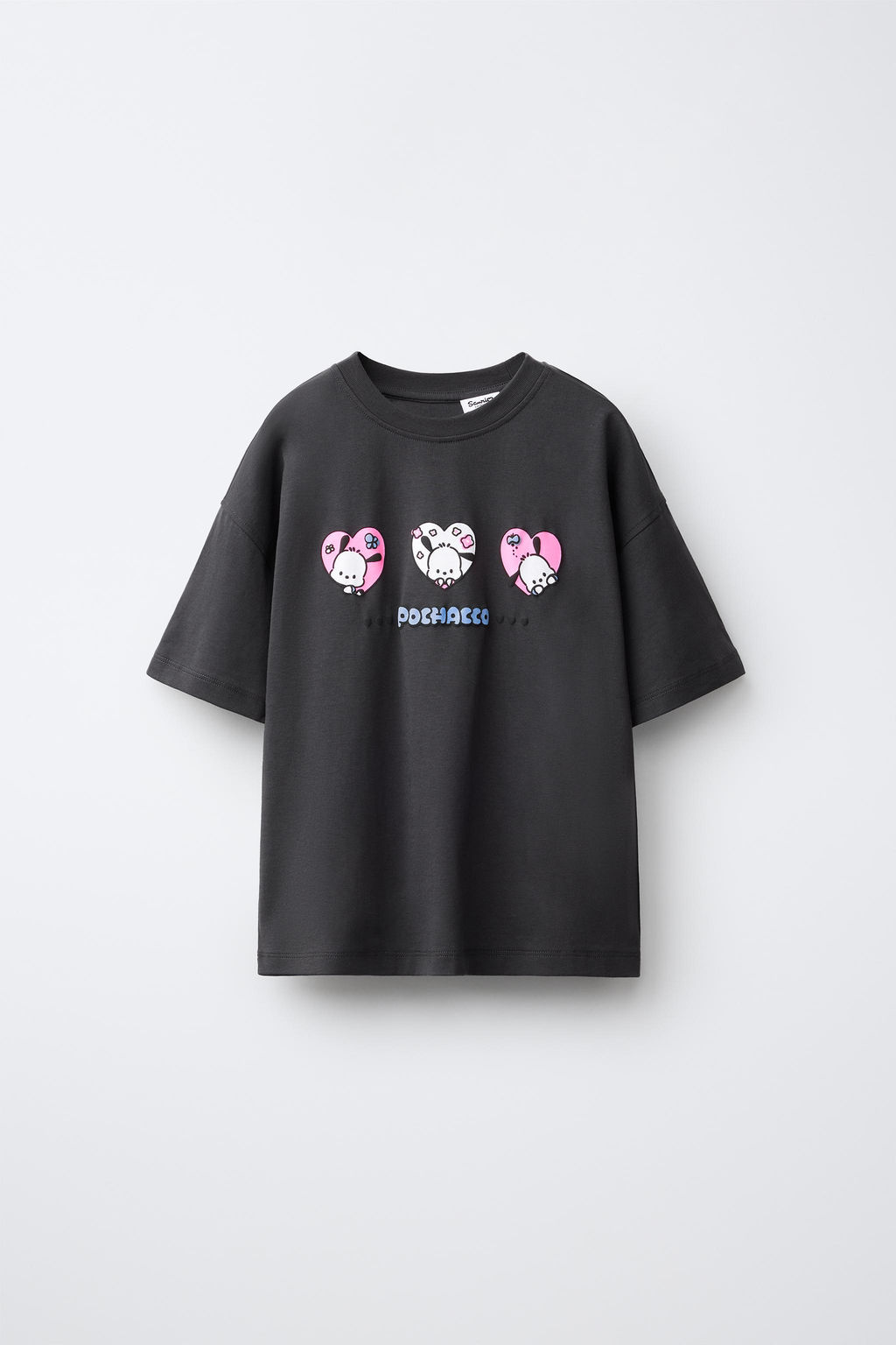 CAMISETA POCHACCO  SANRIO / Gris antracita - Zara фото 2