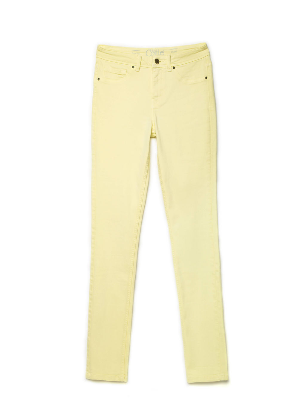 CONTE Моделирующие Soft Touch джинсы CON-38Y pastel yellow