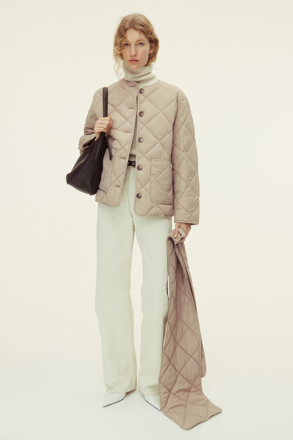 Chaqueta acolchada con bufanda THERMOLITE® - H&m фото 4