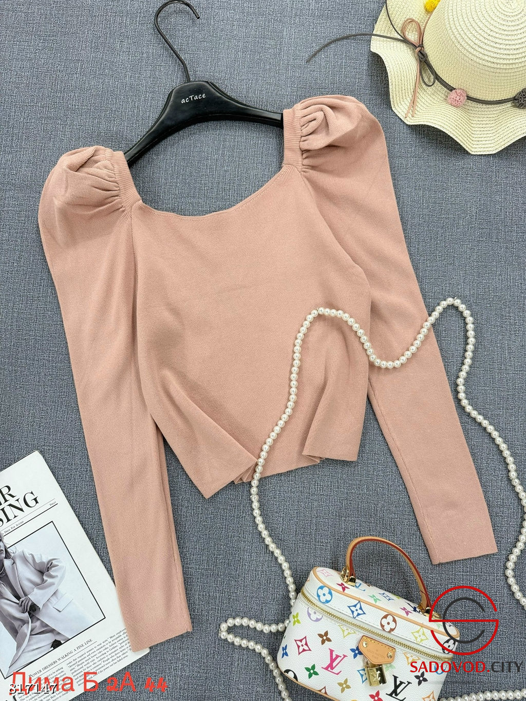 Кофта женская оверсайз - Bruno фото 5