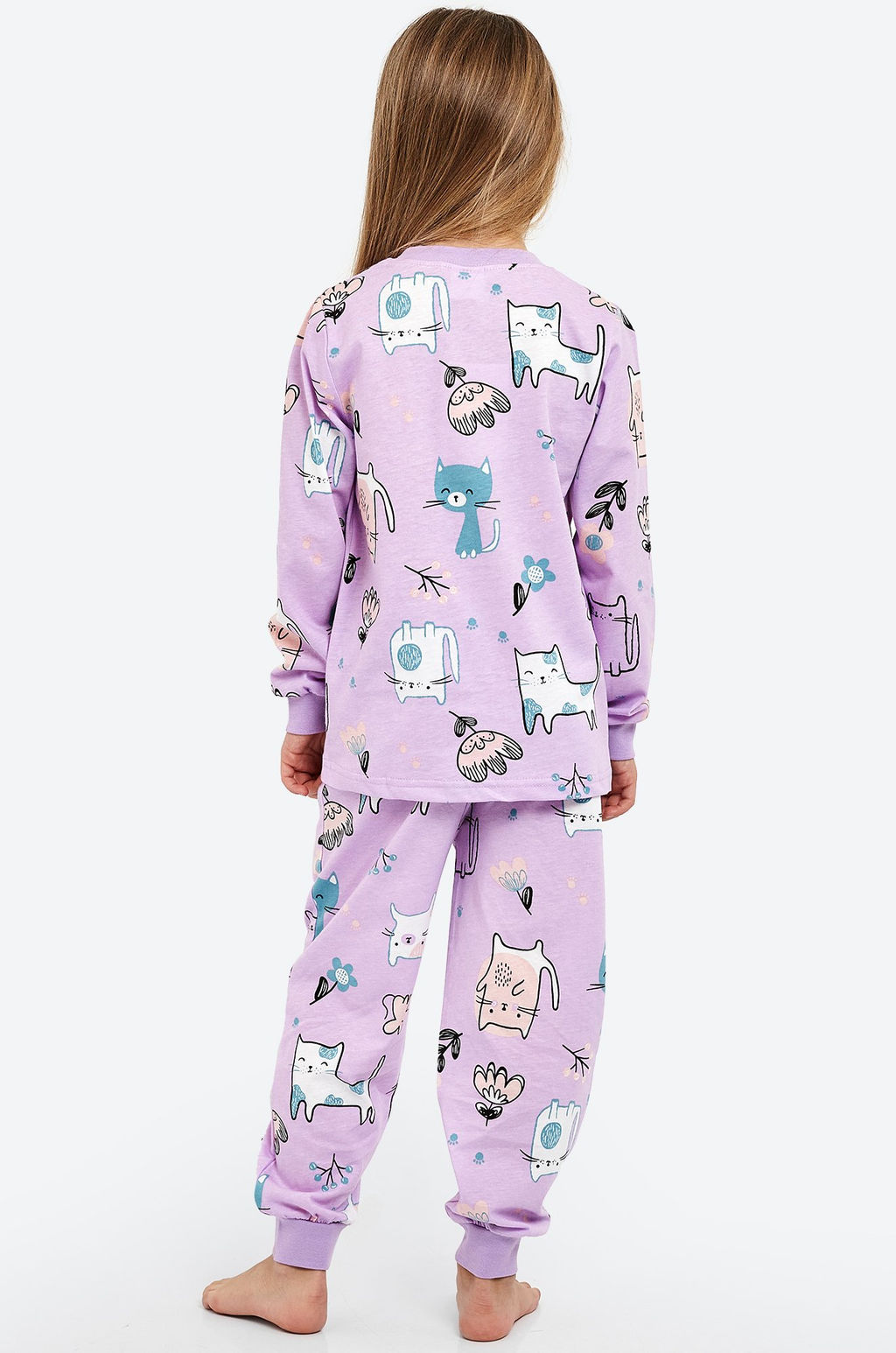 Хлопковая пижама для девочки Happyfox