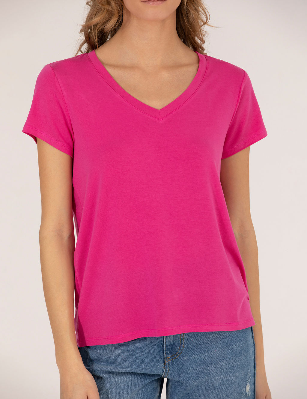 Pembe Comfort Fit Basic Ti__rt