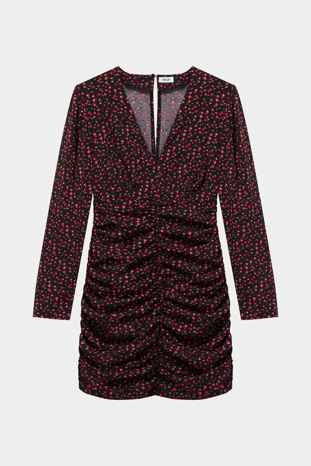 Платье мини с драпировкой - Mollis фото 5