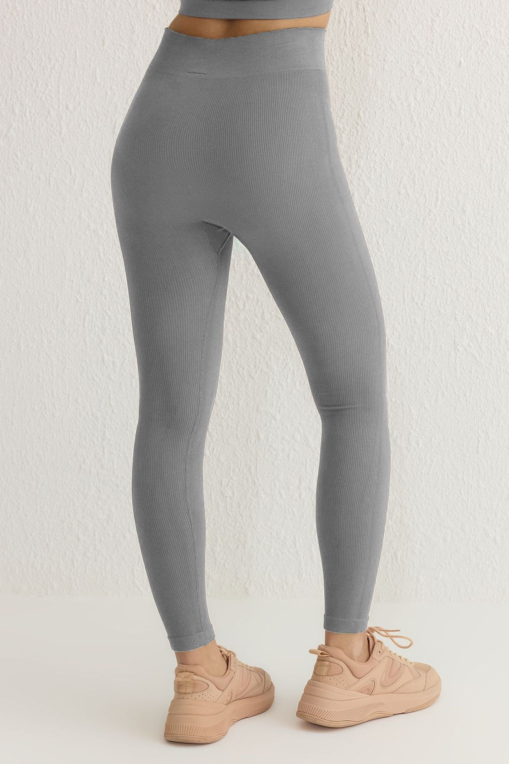 TRENDYOLMILLA Siyah Seamless/Dikissiz Tam Boy Orme Spor Tayt TWOAW20TA0071  фото 37