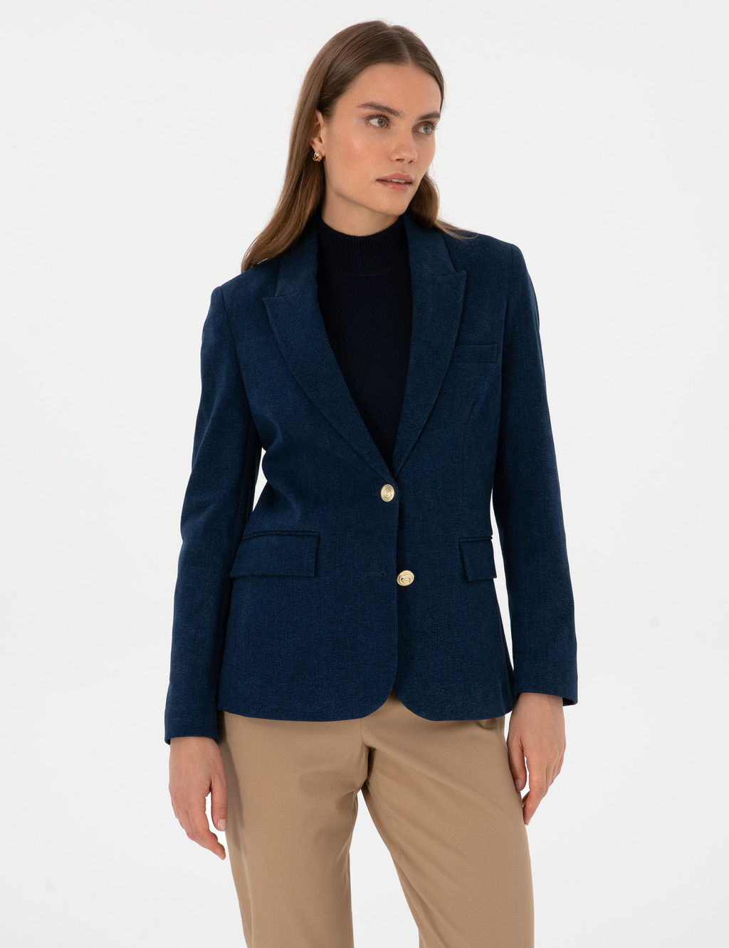 Saks Regular Fit Jean Ceket - Pierre cardin фото 3