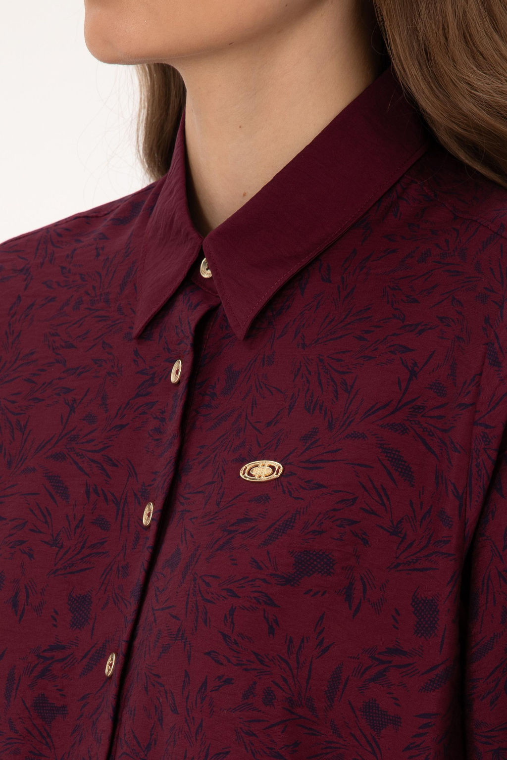 Kad_n Bordo Uzun Kollu G_mlek - U.s. polo assn фото 7