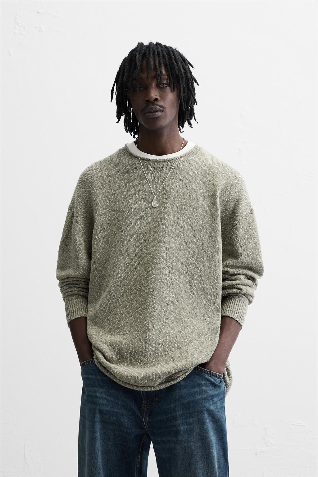 TEXTURED STRUCTURAL SWEATER - Zara фото 10