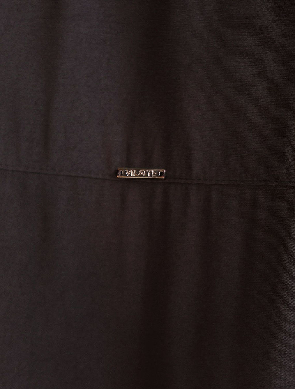 Укороченная блузка с V вырезом из плотного лиоцелла