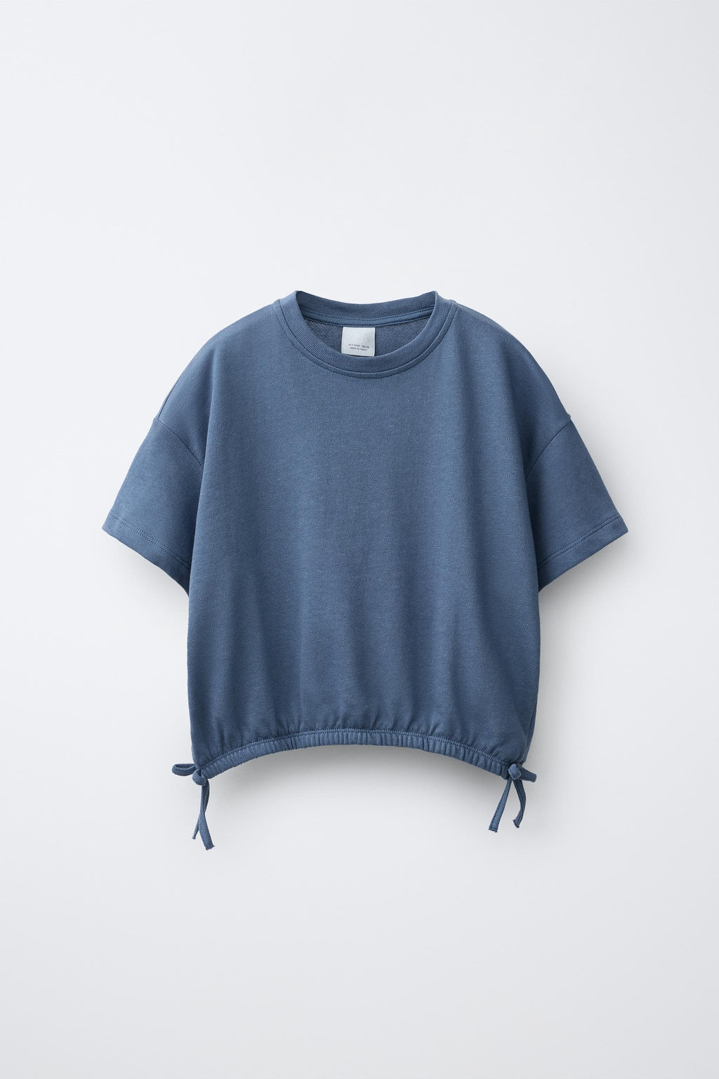 CONJUNTO CAMISETA LAZOS Y PANTAL?N JOGGER / Azul medio - Zara фото 3