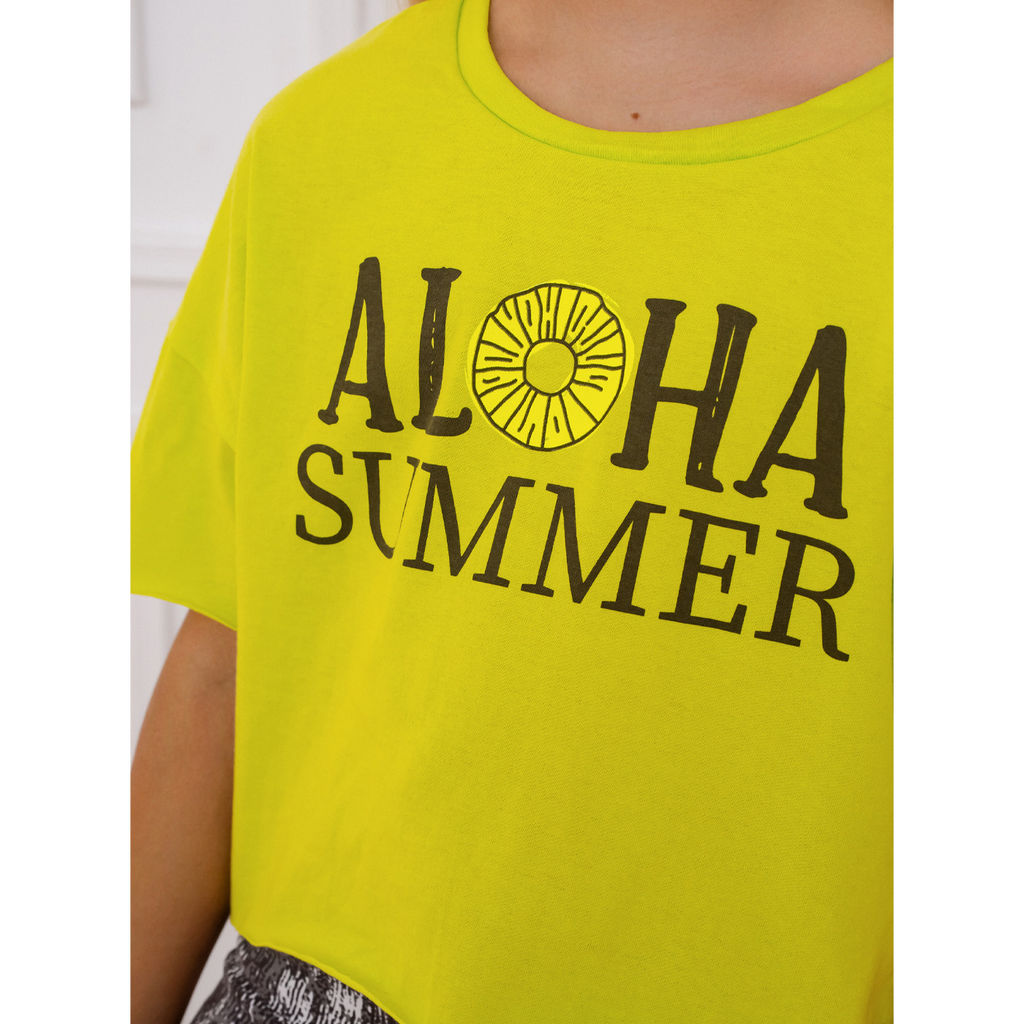 Комплект футболка кулирка, лосины кулирка с лайкрой 7032100101 - Youlala фото 14