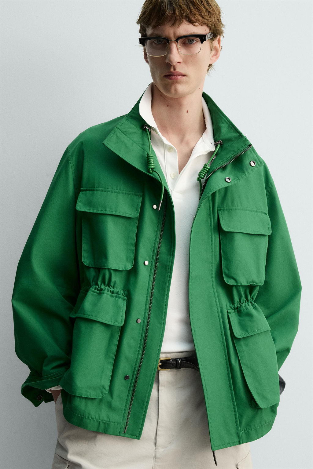 RELAXED FIT JACKET WITH POCKETS - Zara фото 5
