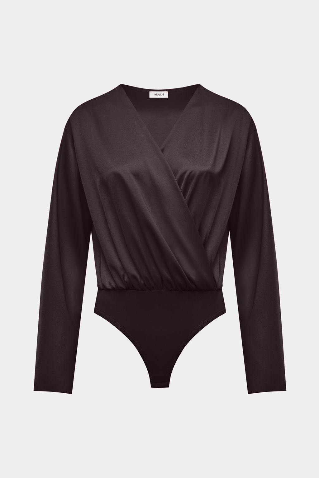 Боди на запах из атласа - Mollis фото 5