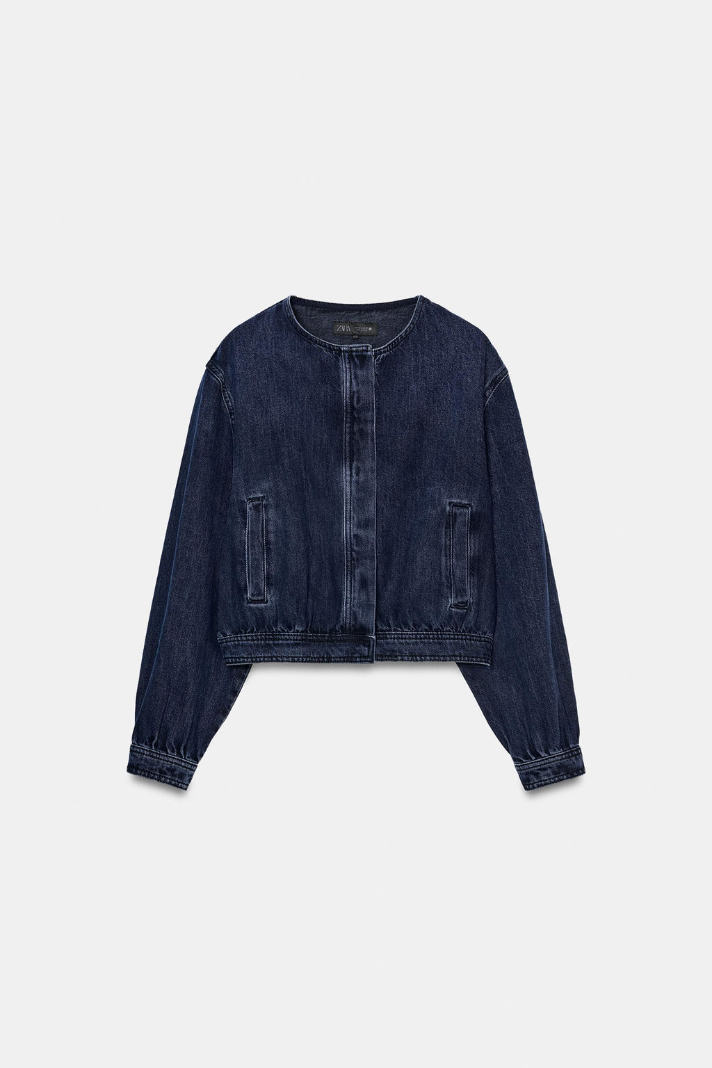 CHAQUETA BOMBER Z1975 DENIM / Azul - Zara фото 7
