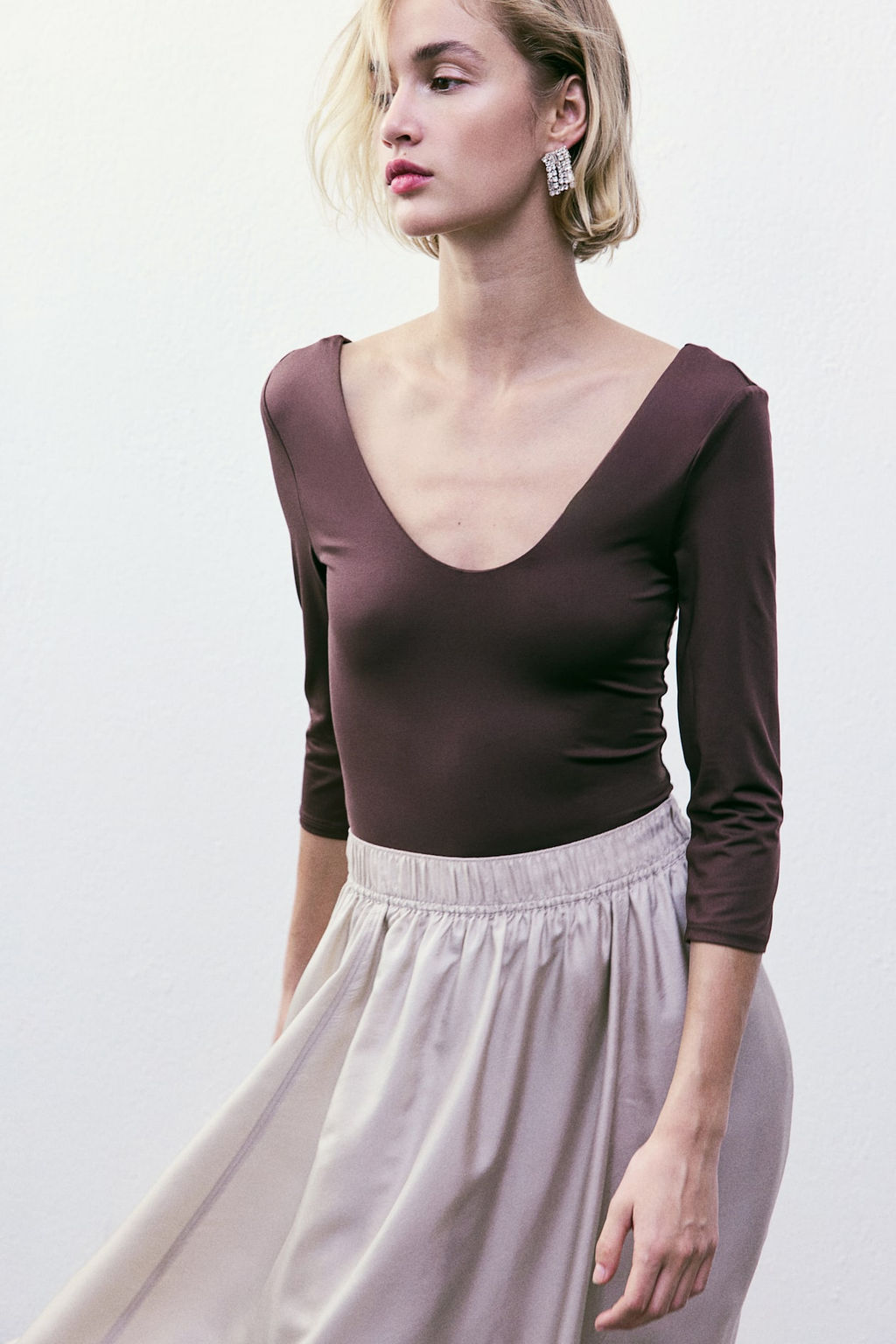 Body tanga con escote en U - H&m фото 2