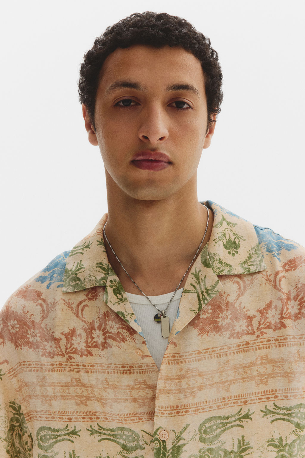 Camisa resort estampada Regular Fit - H&m фото 4