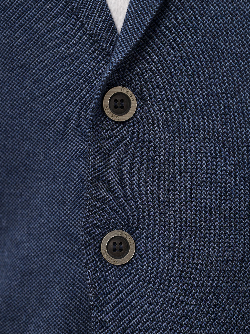 Кардиган мужской GREG G136-KF-жаккард (деним590/345)  фото 5