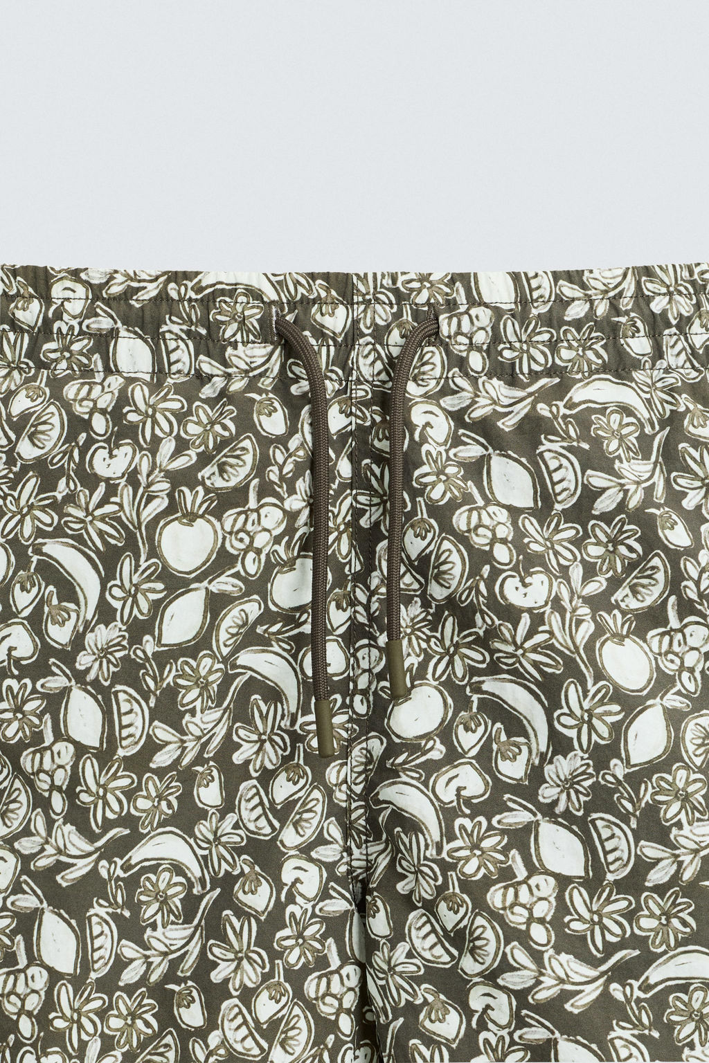 FRUIT PRINT MID-LENGTH SWIMMING TRUNKS - Zara фото 3