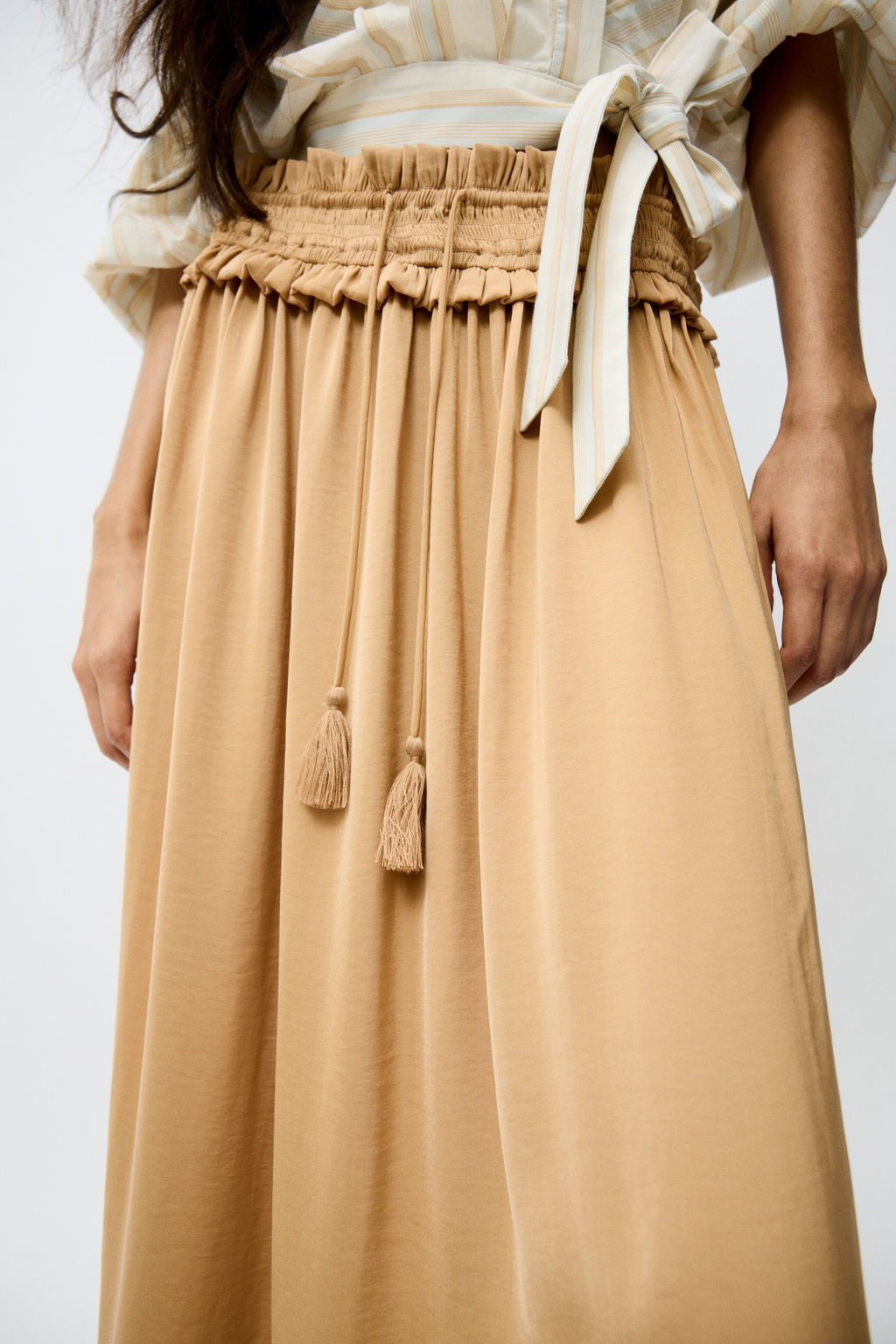 Maxifalda con borlas - H&m фото 6