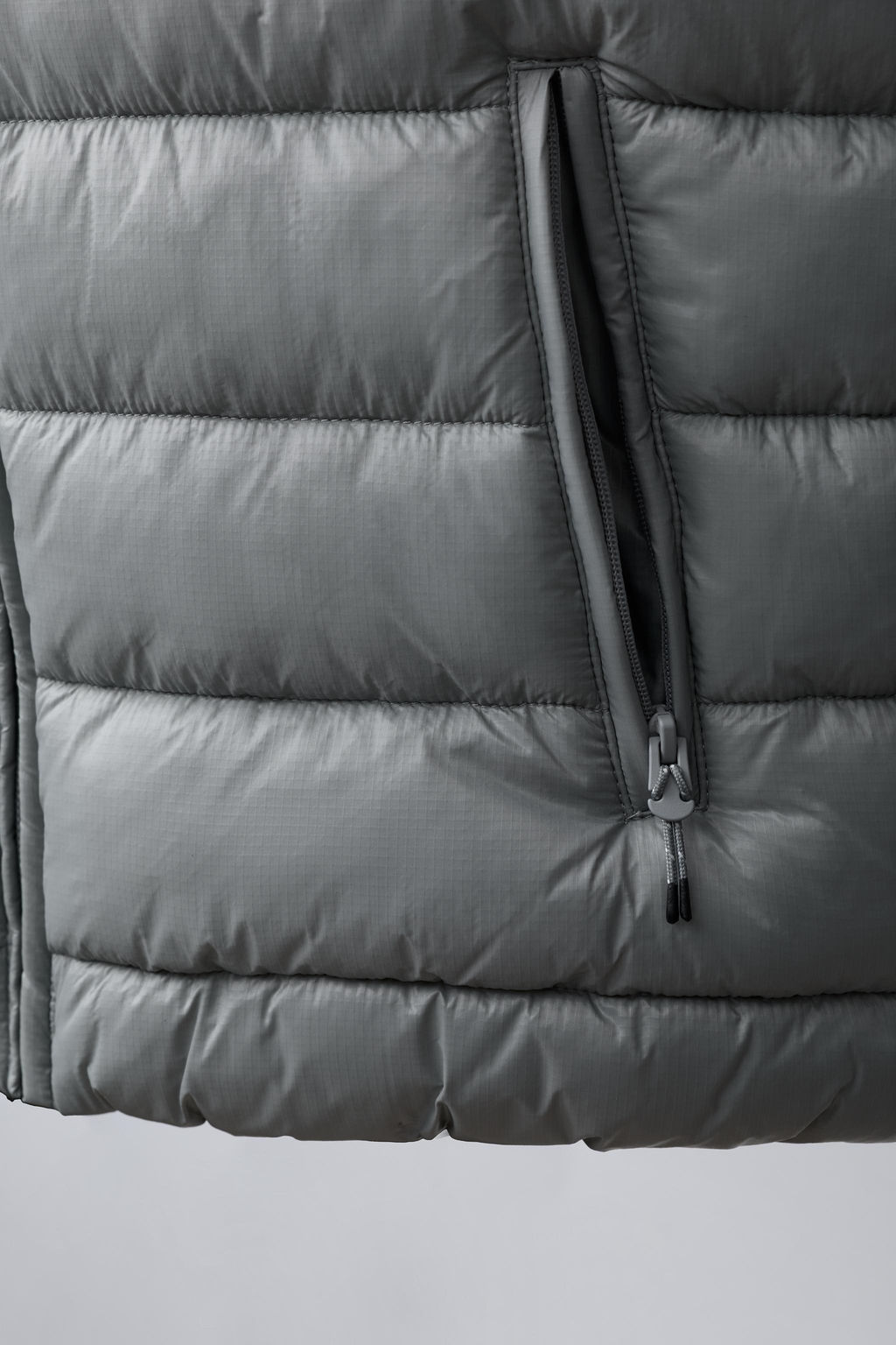 CHALECO ULTRALIGERO TEXTO / Gris - Zara фото 4