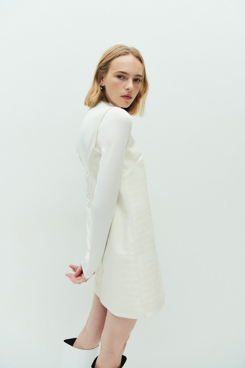 Minivestido efecto piel de cocodrilo - H&m фото 5