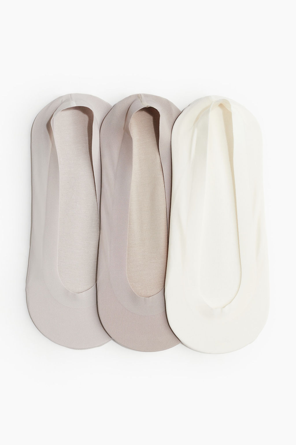 Pack de 3 calcetines invisibles de corte bajo