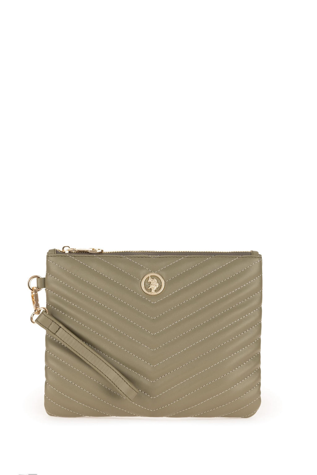 Женская сумочка цвета хаки Неожиданная скидка в корзине - U.s. polo assn фото 6