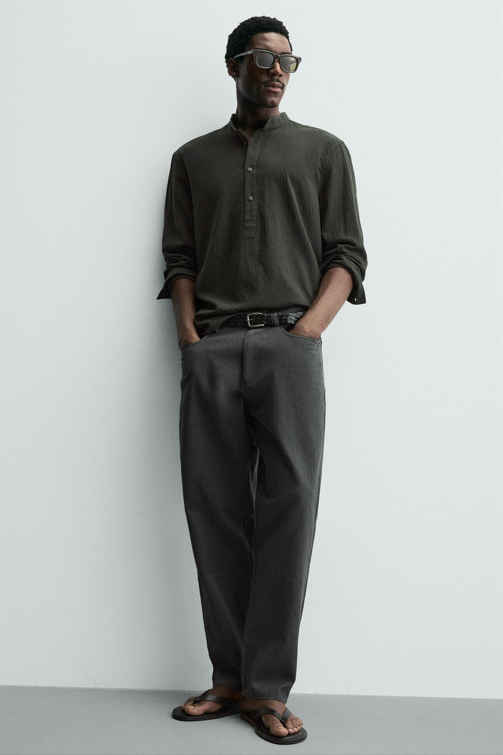 STRAIGHT-LEG JEANS - Zara фото 16