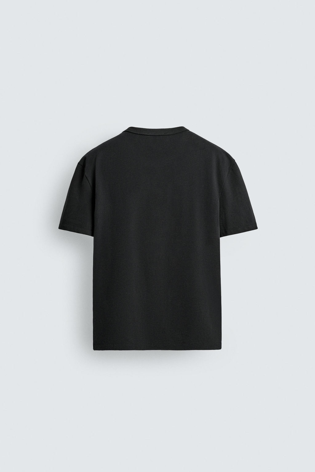 CAMISETA SOFT RELAXED FIT / Negro - Zara фото 7