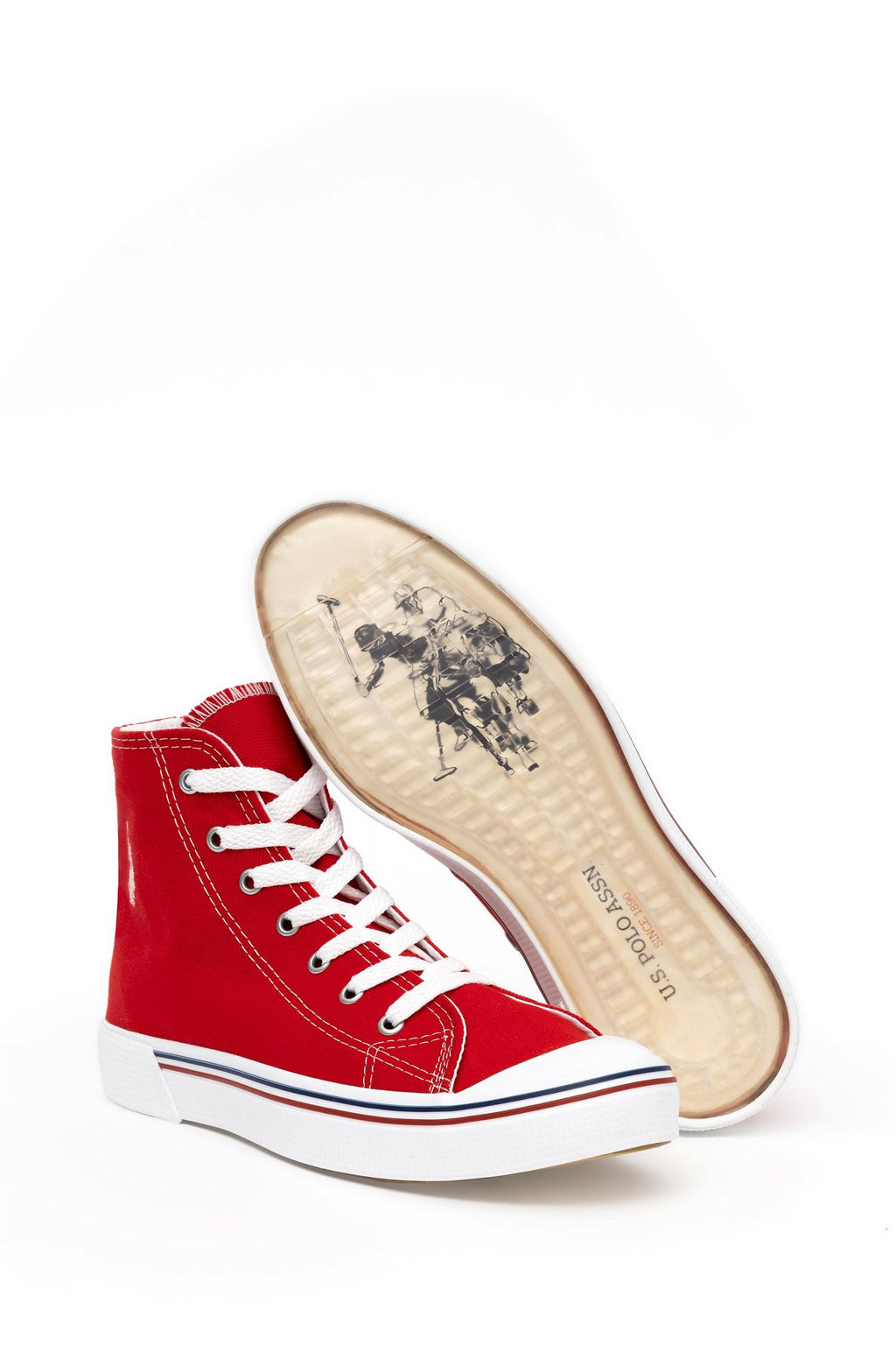 Мужская красная обувь - U.s. polo assn фото 4