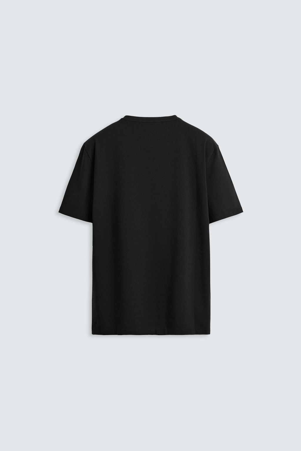 CAMISETA SLIM FIT B?SICA / Negro - Zara фото 7