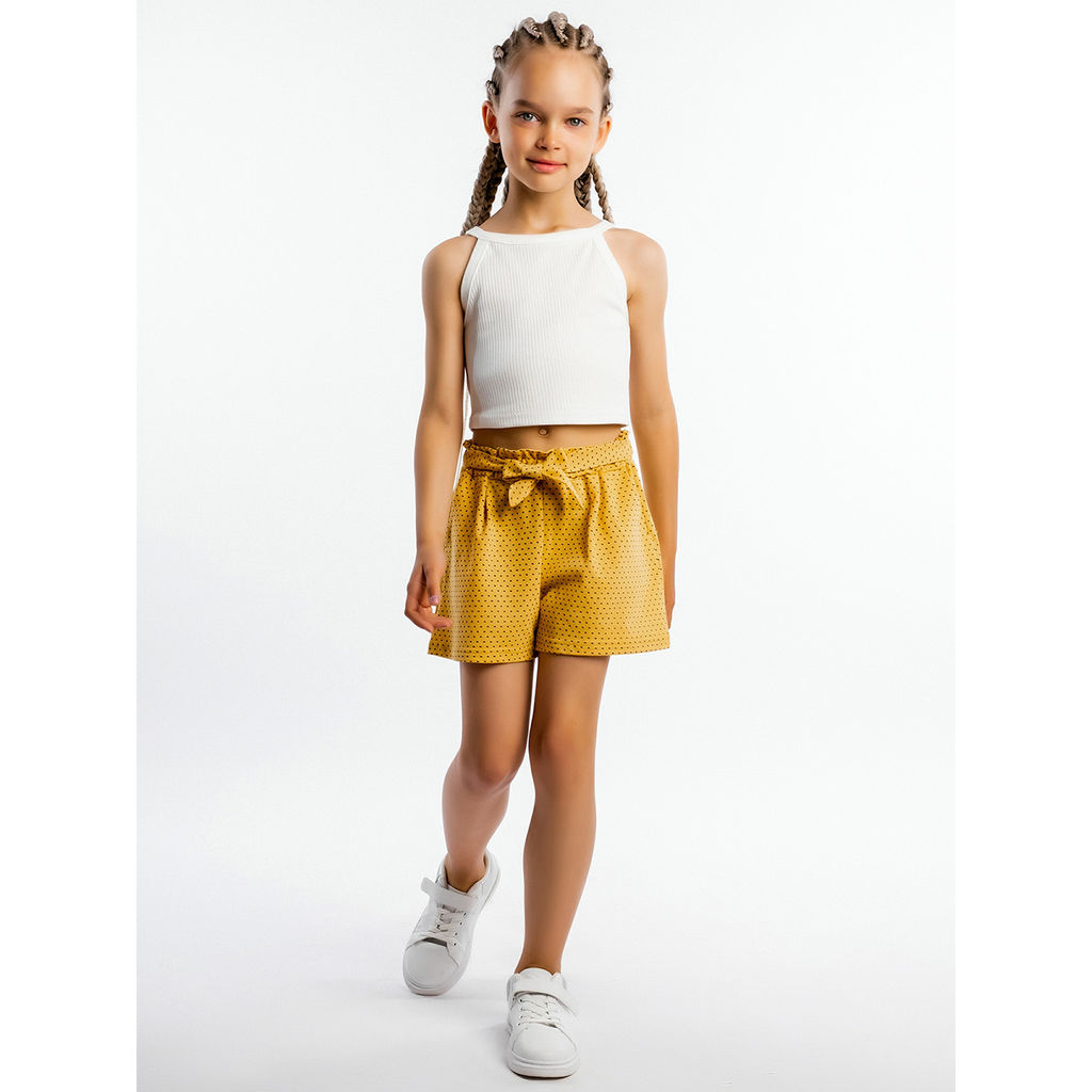 Комплект топ рибана, шорты пике 7002900101 - Youlala фото 3