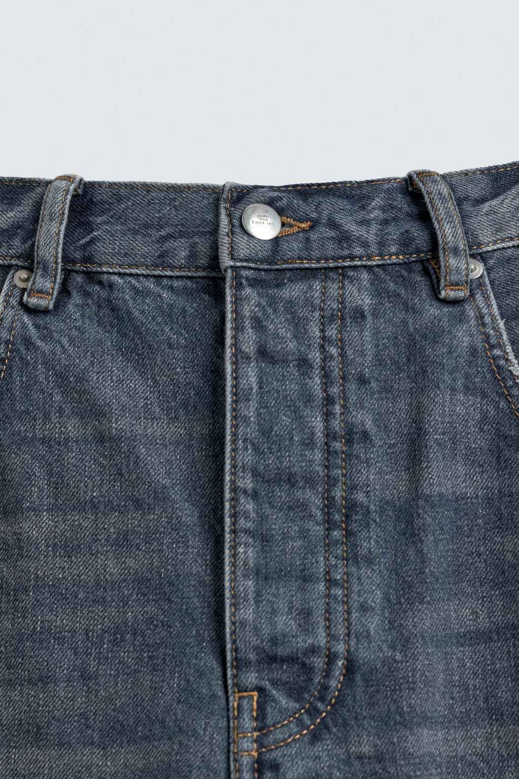BERMUDA DENIM BAGGY FIT / Azul