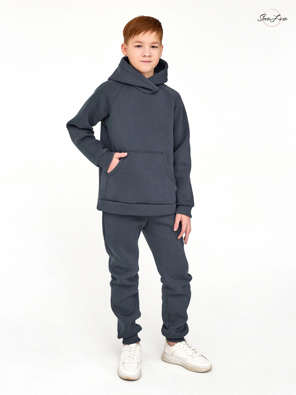 Костюм Rap MAX серо-синий КФ - Sovalina фото 5