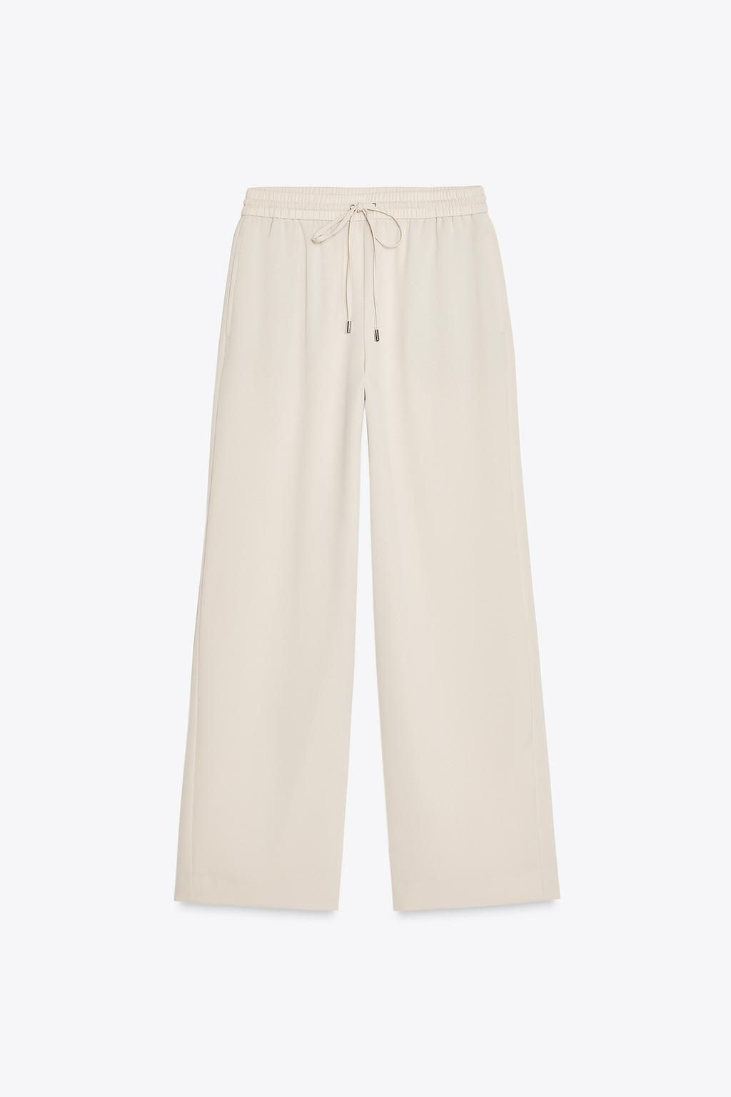 FLOWING PYJAMA-STYLE TROUSERS - Zara фото 17