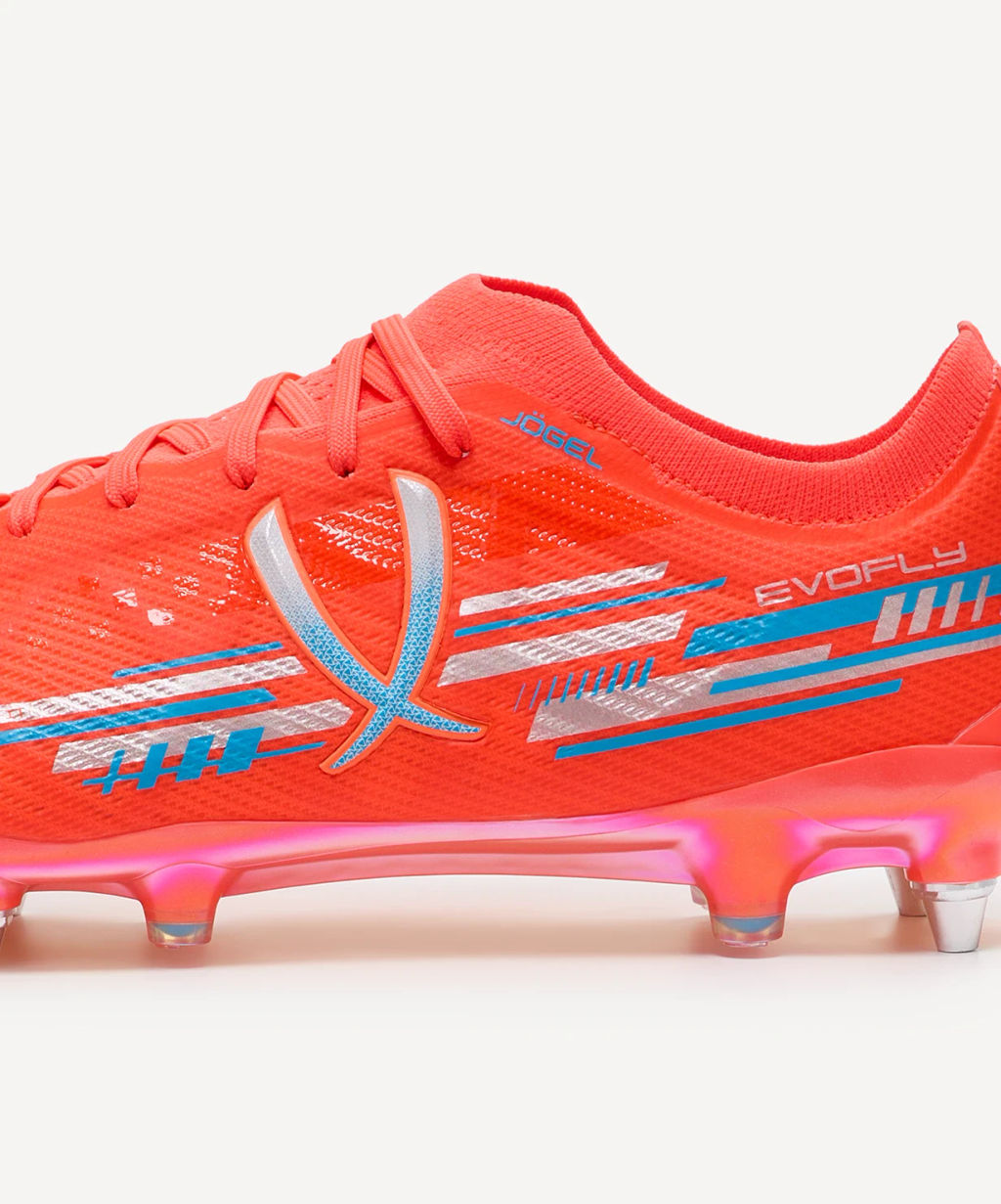 Бутсы футбольные Jogel Evofly SG Prime, coral  фото 5