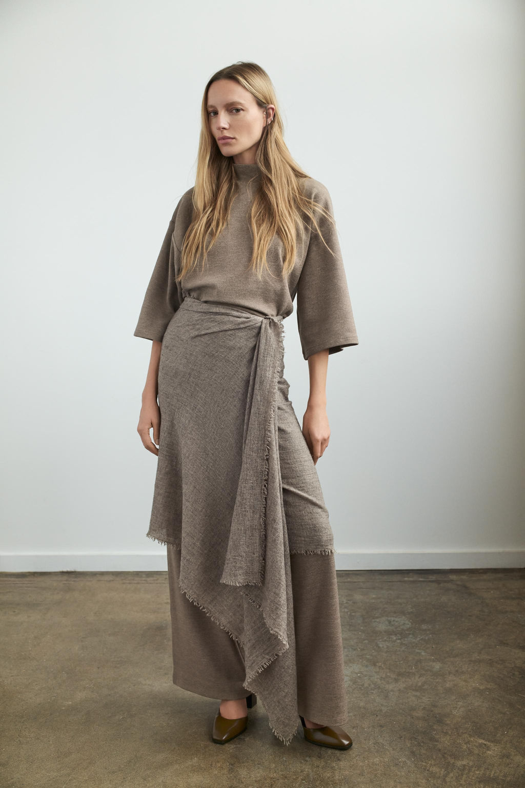 BASIC PIQU_ TROUSERS - Zara фото 9
